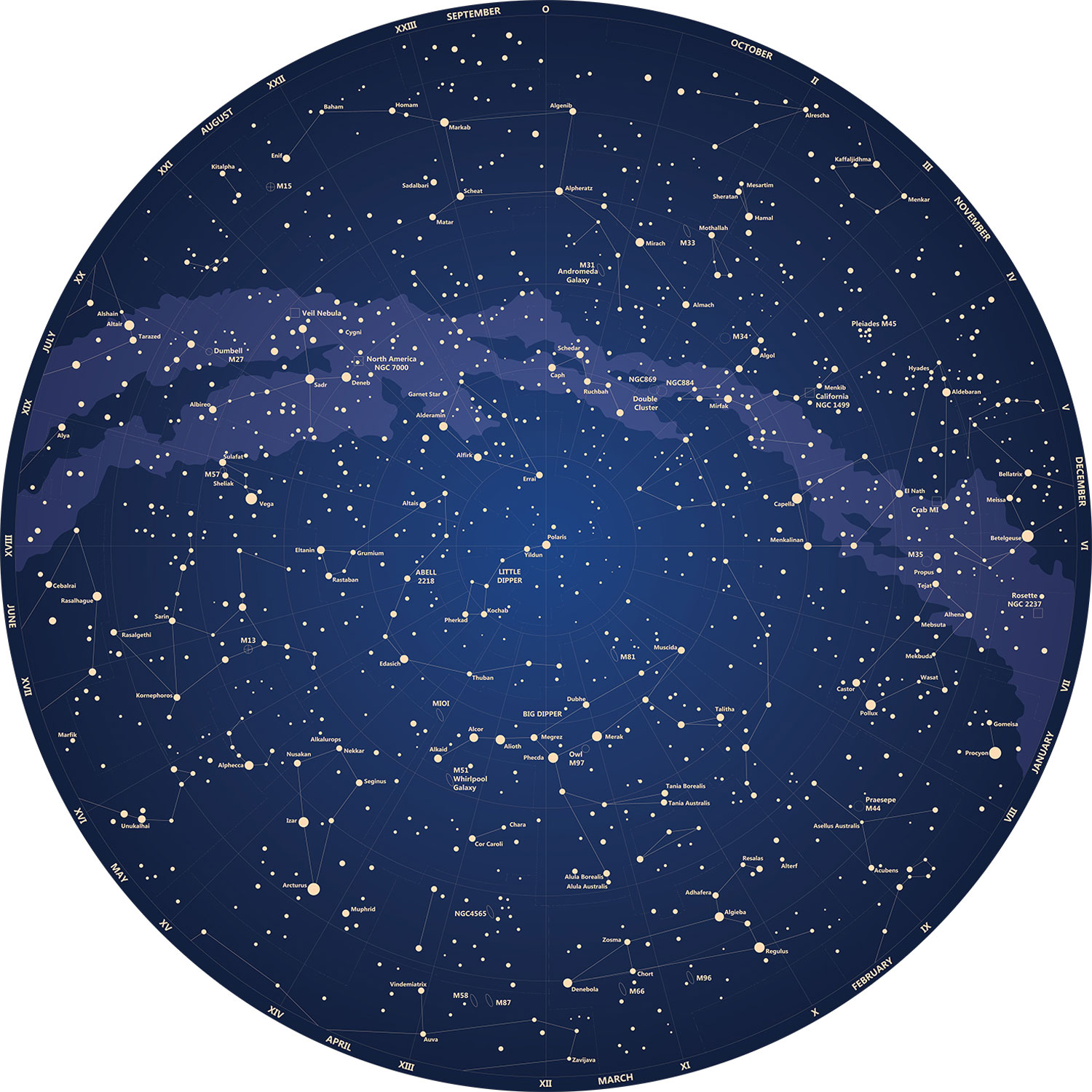 Vorgeklebte Vliestapete, Dekoration Weltraum, PLC043, Platinum Shapes, Decoprint