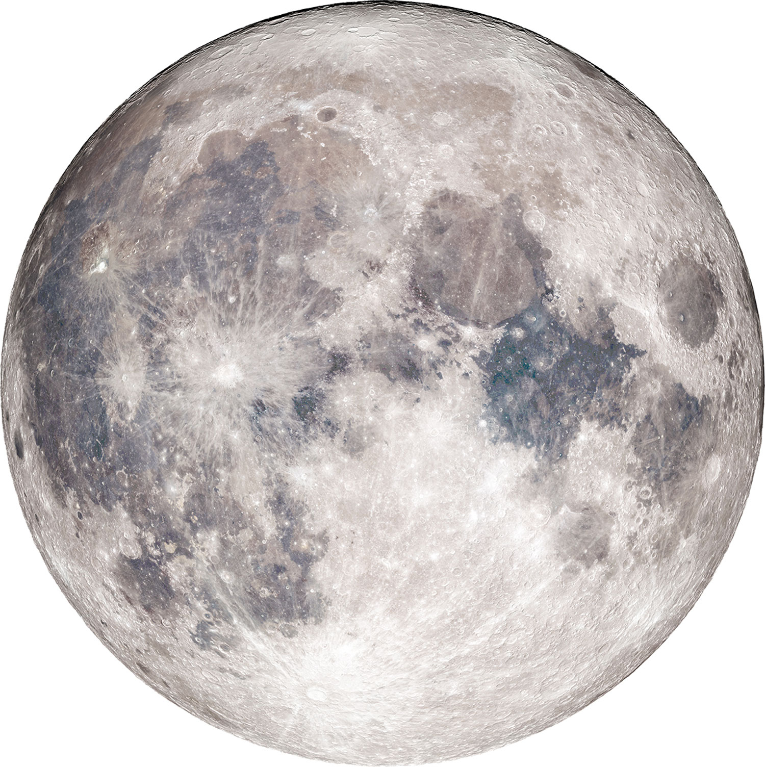 Vorgeklebte Vliestapete, Dekoration Mond, PLC060, Platinum Shapes, Decoprint