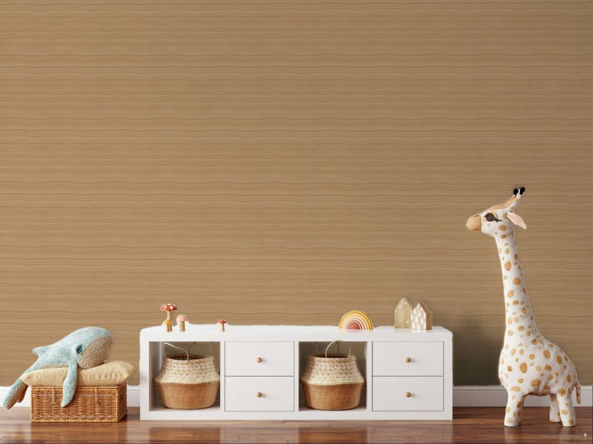 Ocker-goldene Strukturtapete CU1005, Cumaru, Grandeco