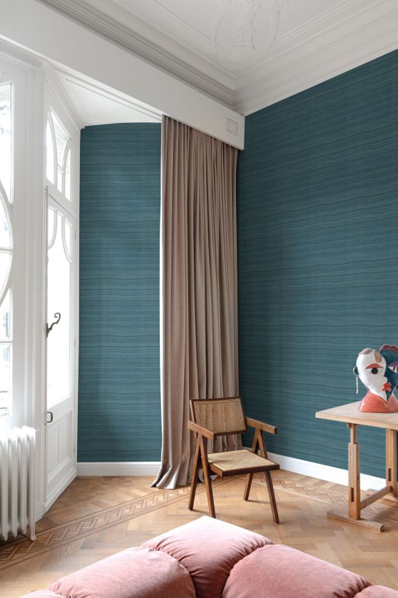 Blau-goldene Strukturtapete CU1006, Cumaru, Grandeco