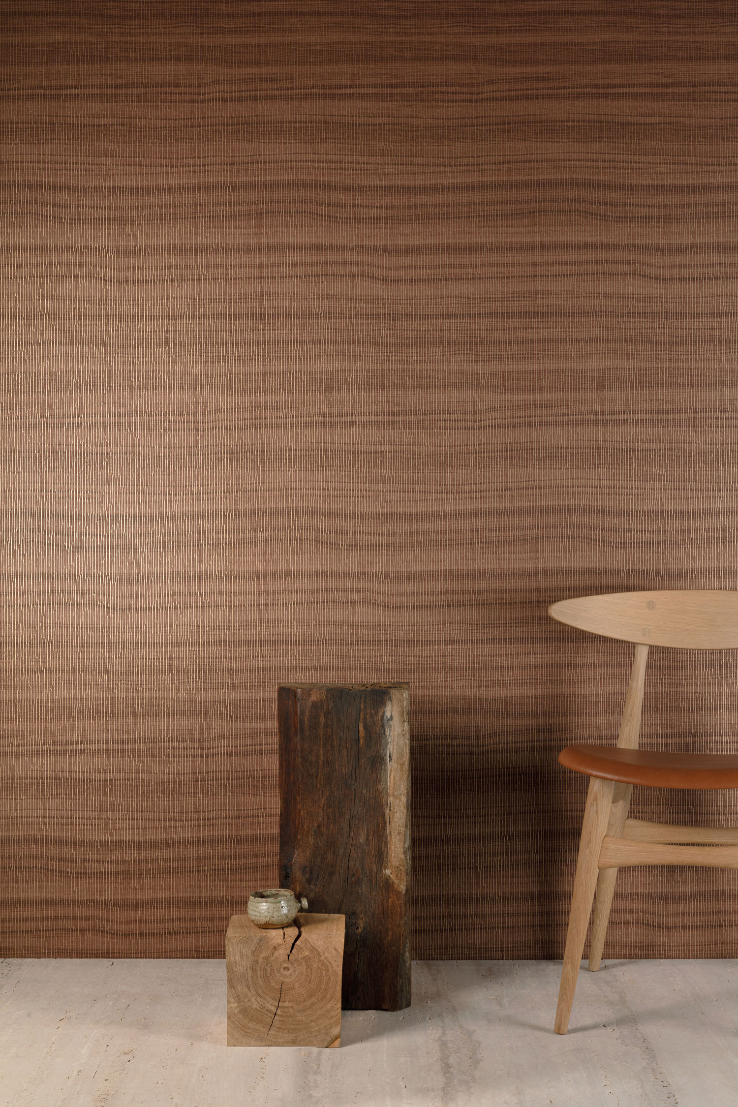 Braun-goldene Strukturtapete CU1008, Cumaru, Grandeco