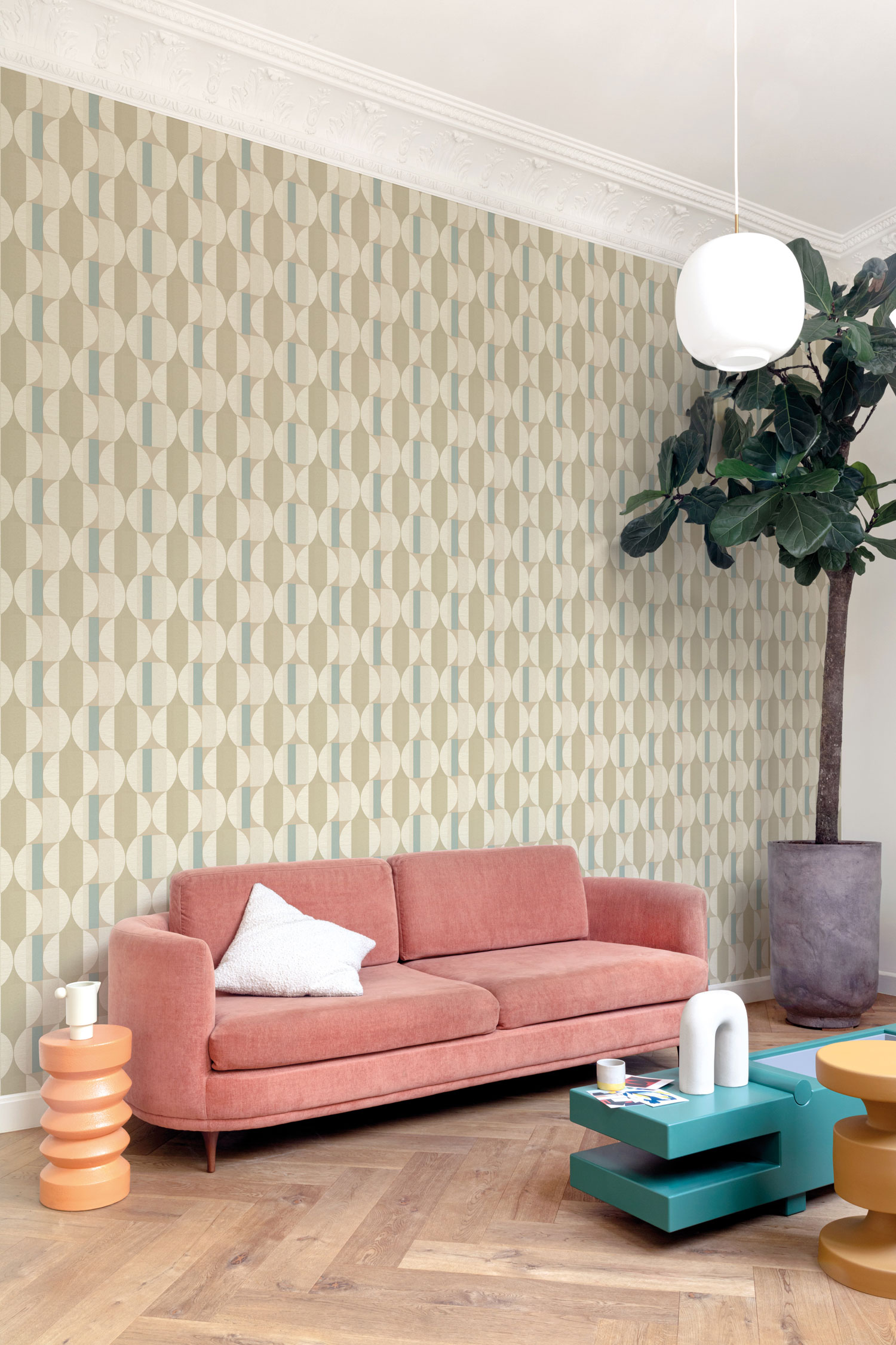 Geometrische Tapete, CU3112, Cumaru, Grandeco