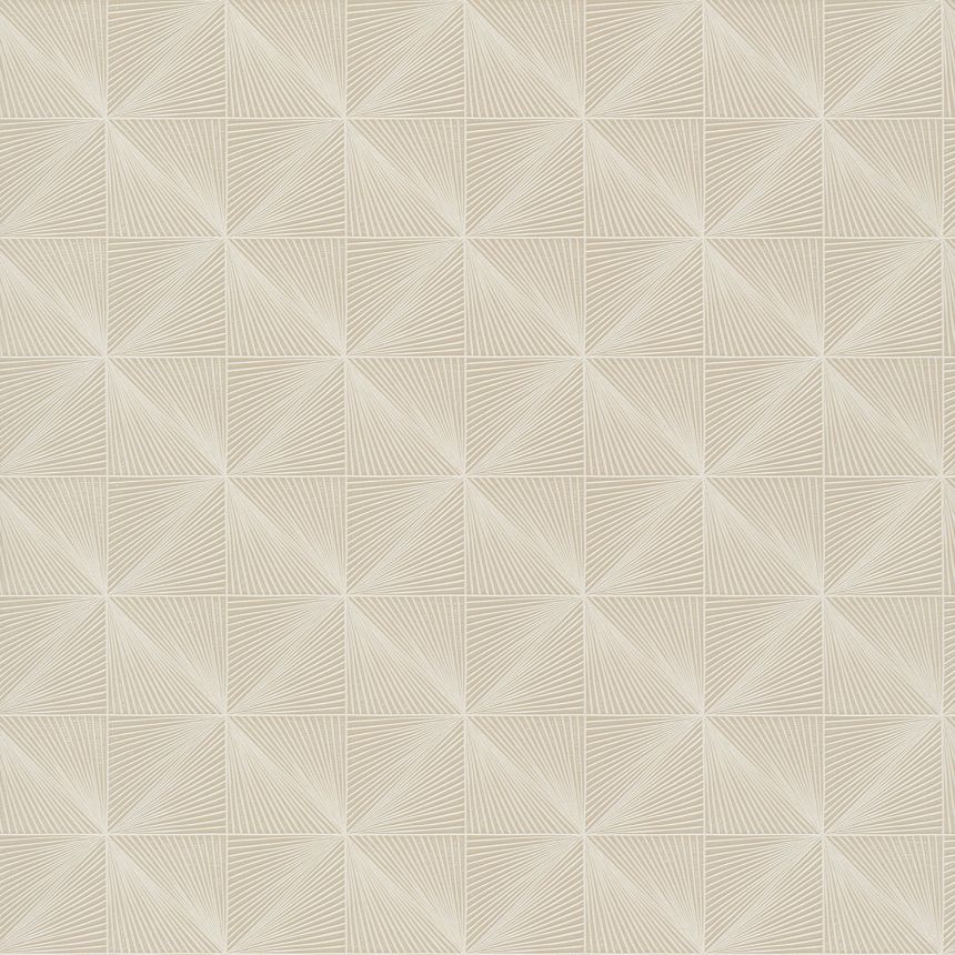 Beige geometrische Tapete, CU3303, Cumaru, Grandeco