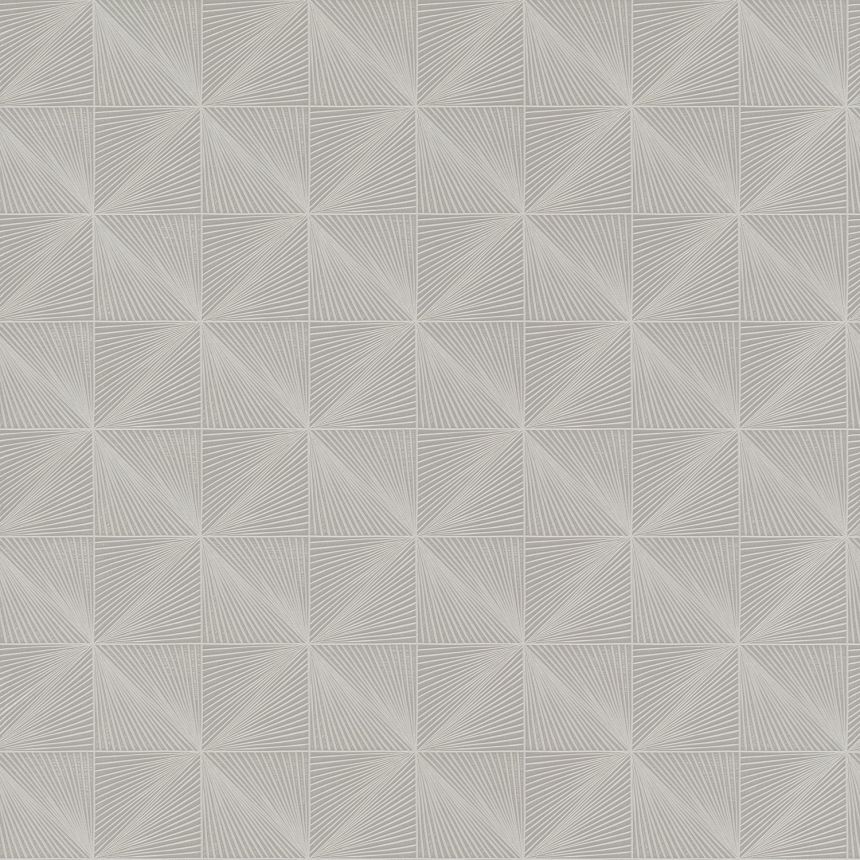 Graue geometrische Tapete, CU3304, Cumaru, Grandeco