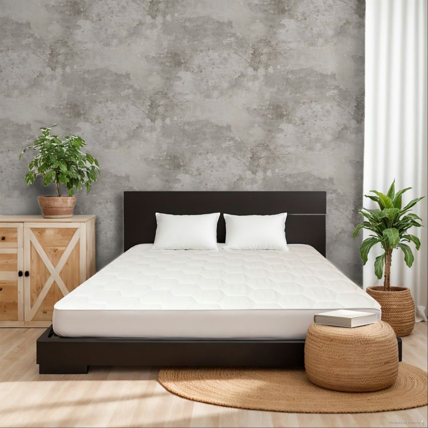 Grau-beige Tapete, Betonoptik, A63102, Vavex 2025