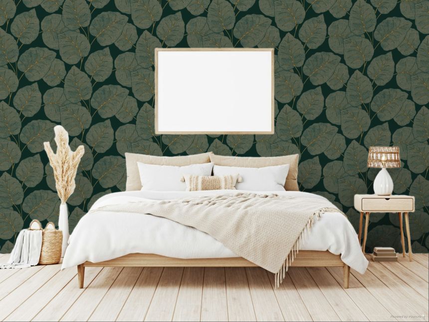 Grüne Tapete, Blätter, A63502, Vavex 2025