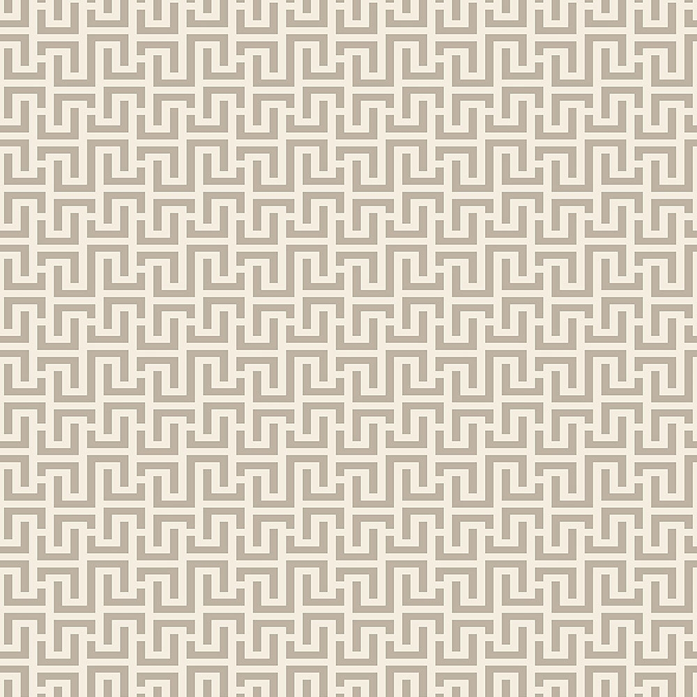 Geometric non-woven wallpaper BO23082, Meander, Bohème, Decoprint