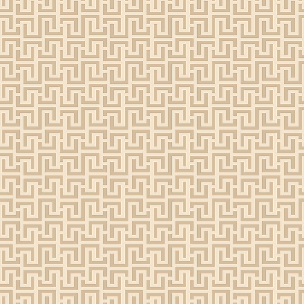 Geometric non-woven wallpaper BO23081, Meander, Bohème, Decoprint