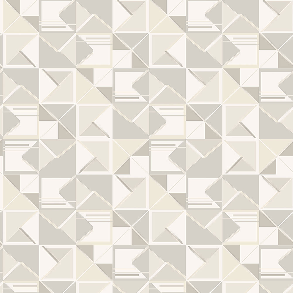 Geometric non-woven wallpaper BO23072, Square, Bohème, Decoprint