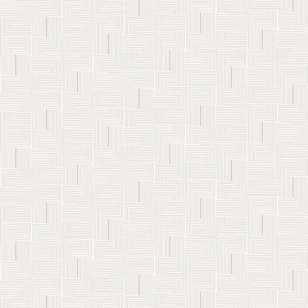 Geometric non-woven wallpaper BO23063, Labyrinth, Bohème, Decoprint