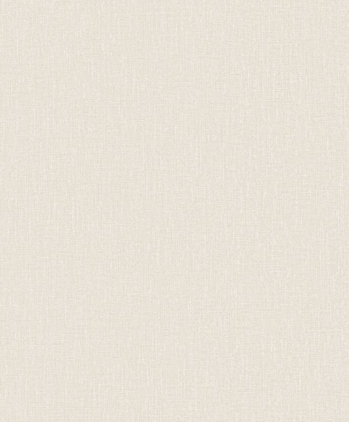 Cremefarbene Tapete, Stoffimitat, AT1002, Atmosphere, Grandeco