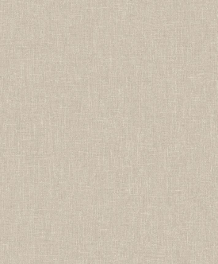 Dunkelbeige Tapete, Stoffimitat, AT1006, Atmosphere, Grandeco