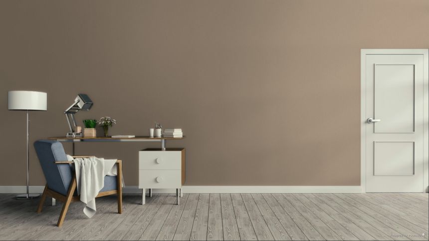 Braune Tapete, Stoffimitat, AT1014, Atmosphere, Grandeco