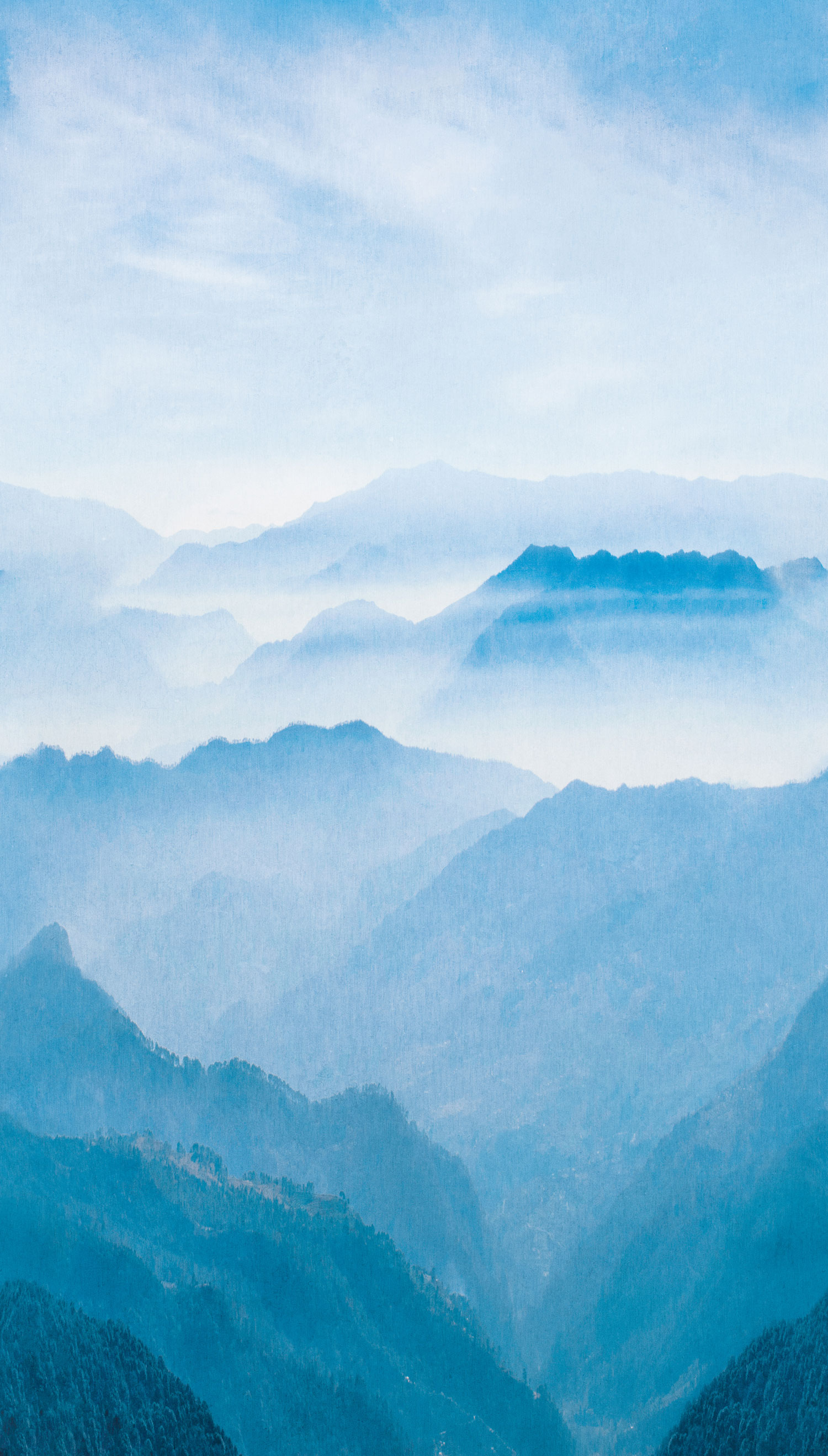 Fototapete, Blick auf die Berge, ML1101, Mural Young Edition, Grandeco