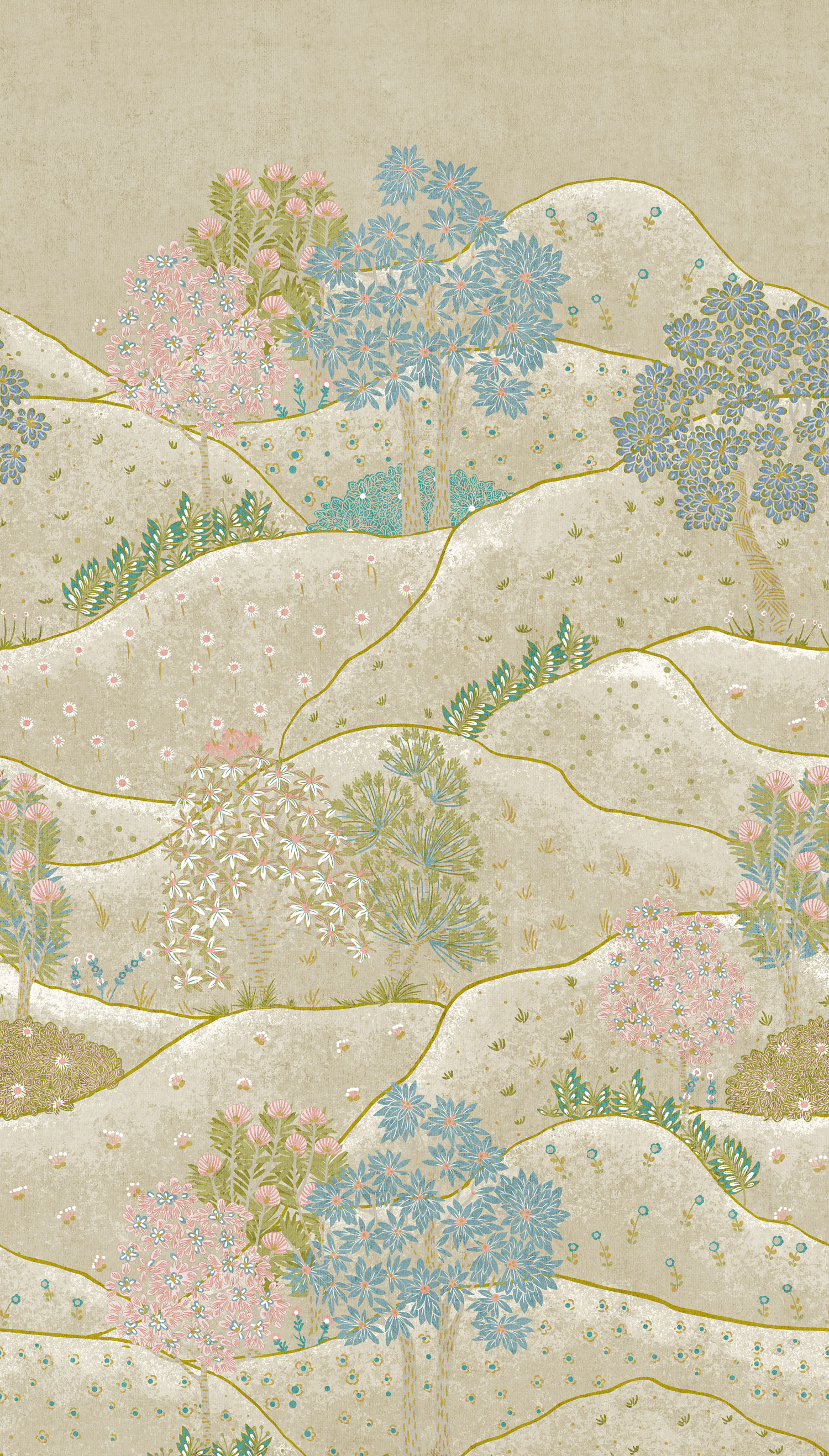 Fototapete, Landschaft, Bäume, ML1801, Mural Young Edition, Grandeco