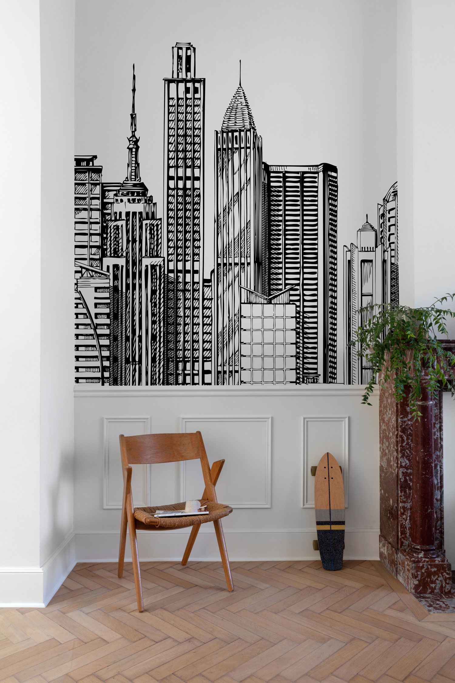 Grafische Fototapete, Stadt, ML4001, Mural Young Edition, Grandeco