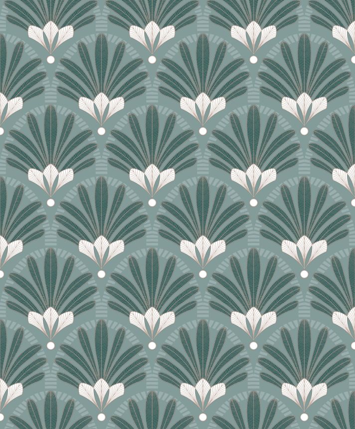 Grüne Tapete Art Deco, M53304, Elegance, Ugepa