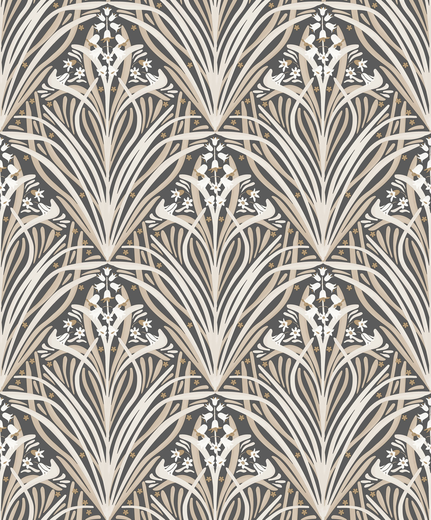 Blumentapete, Art Deco, M66109, Elegance, Ugepa