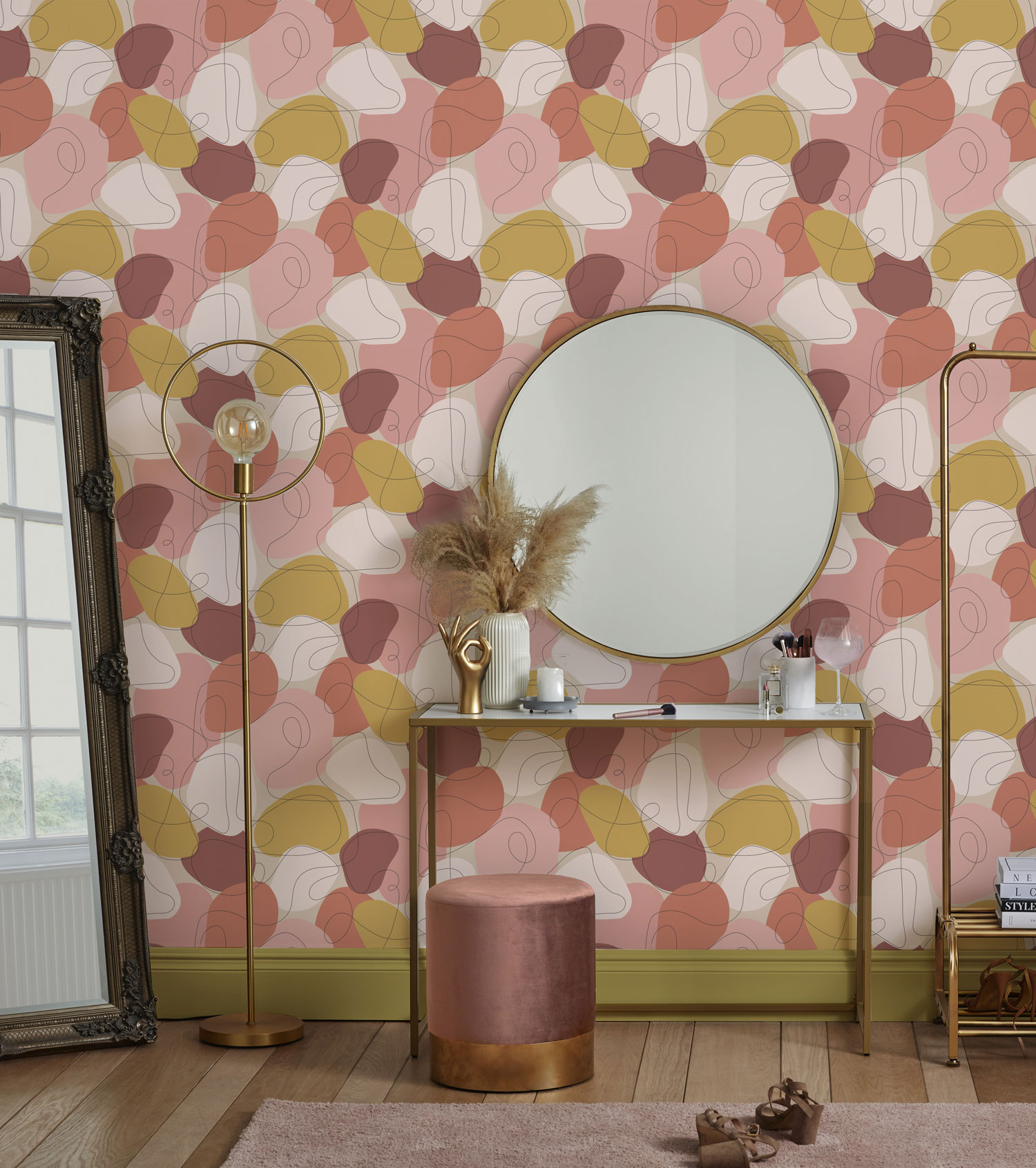 Grafische Tapete, 118609, Envy