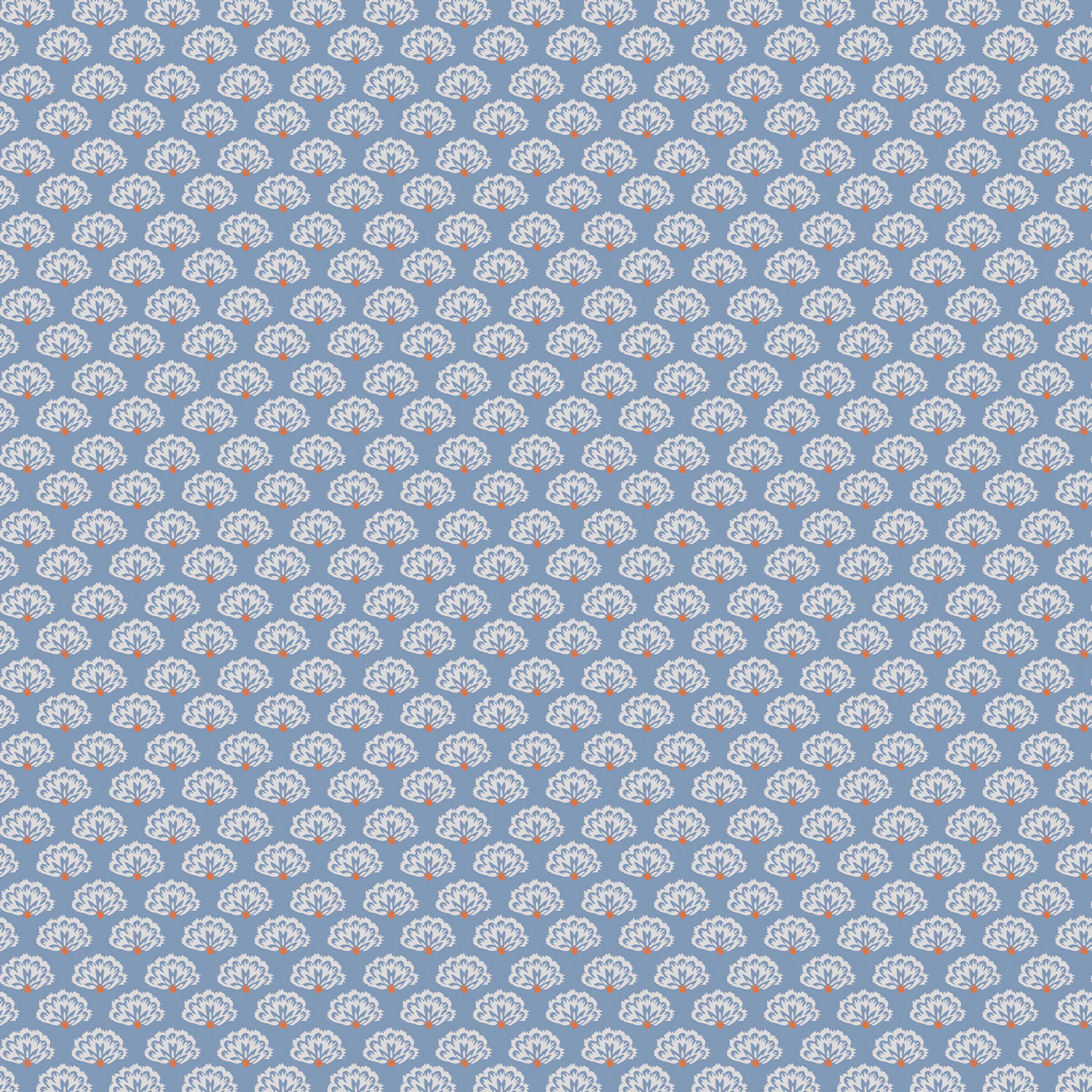 Blau-weiße Blumentapete, 120880, Joules, Graham&Brown