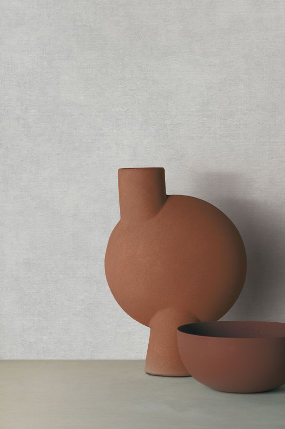 Graue Tapete, Stoffimitat, VD1209, Time 2025, Grandeco