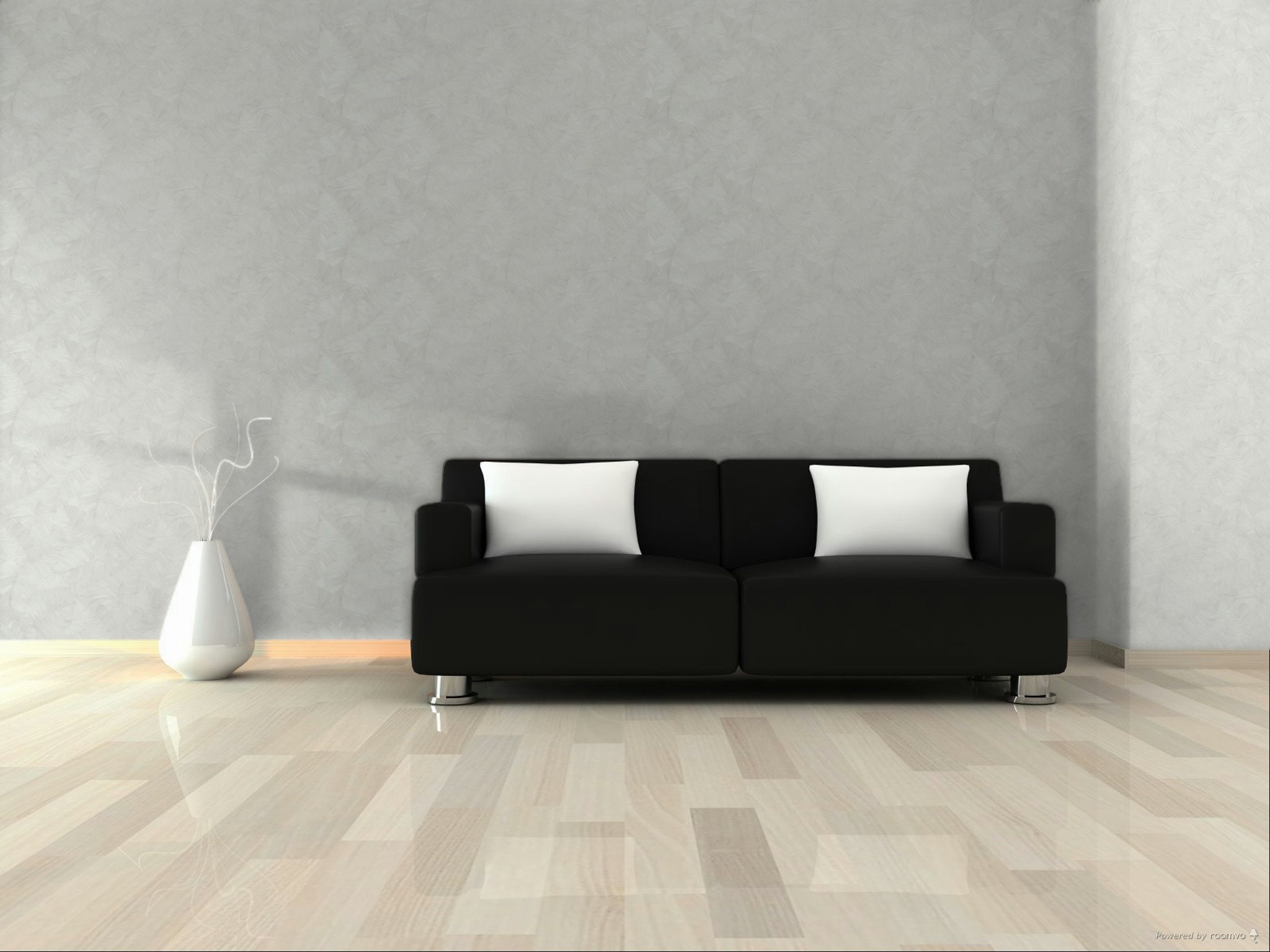 Weiße Tapete mit geprägten Blättern, TI2101, Time 2025, Grandeco