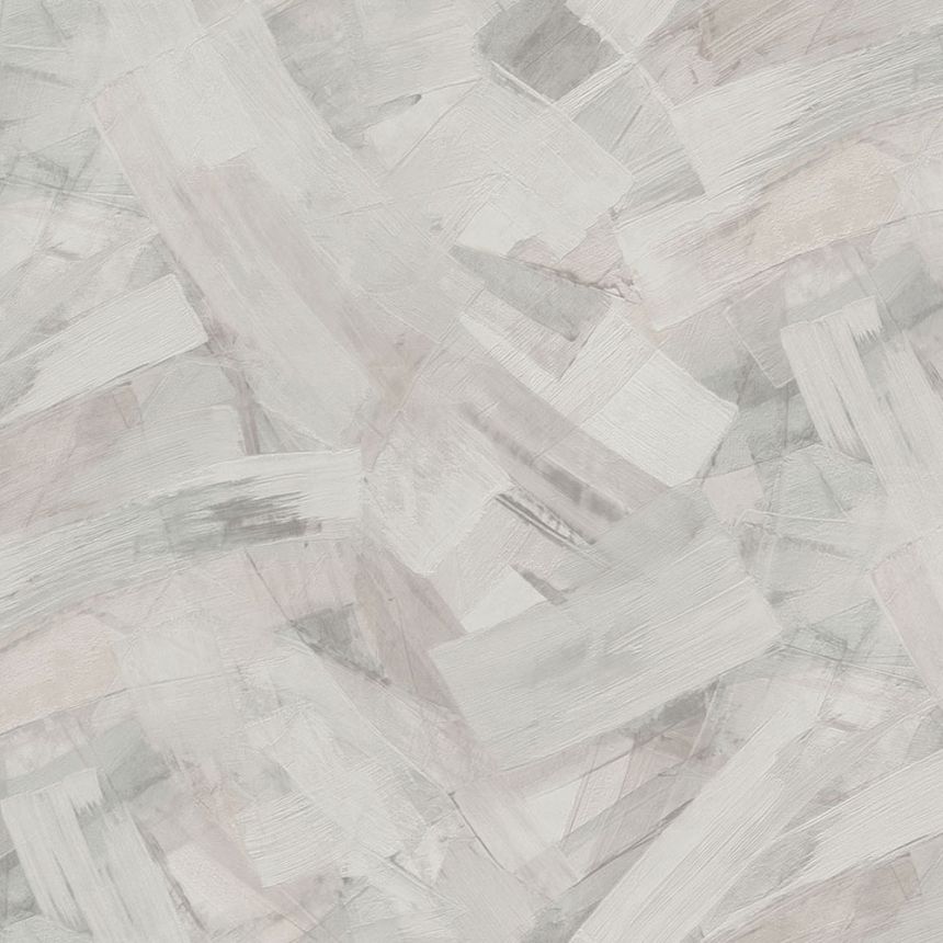 Grau-beige Tapete, Putzimitat, TI3004, Time 2025, Grandeco