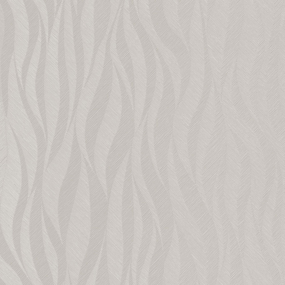Grau-beige Tapete, Wellen, TI3103, Time 2025, Grandeco