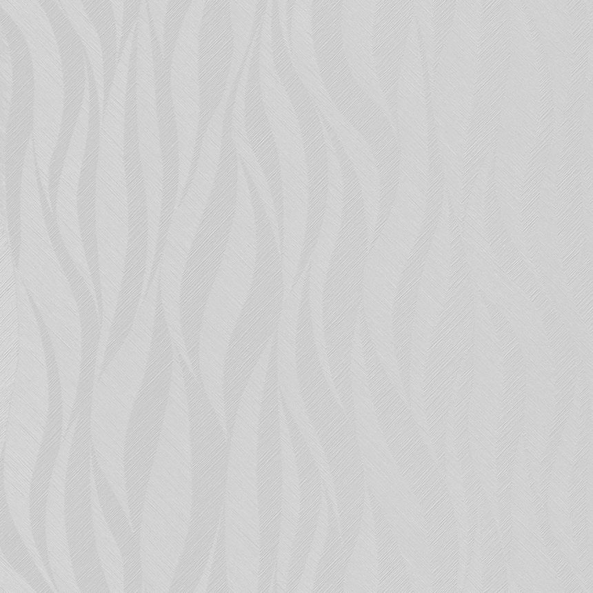 Graue Tapete, Wellen, TI3104, Time 2025, Grandeco