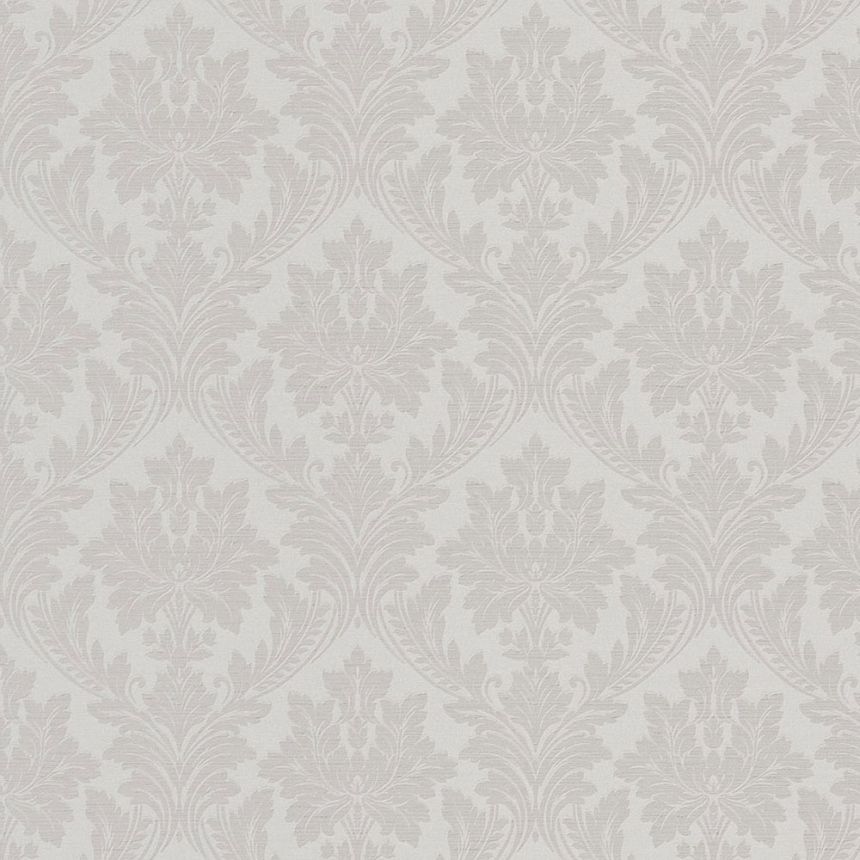 Grau-beige Barocktapete, TI3210, Time 2025, Grandeco