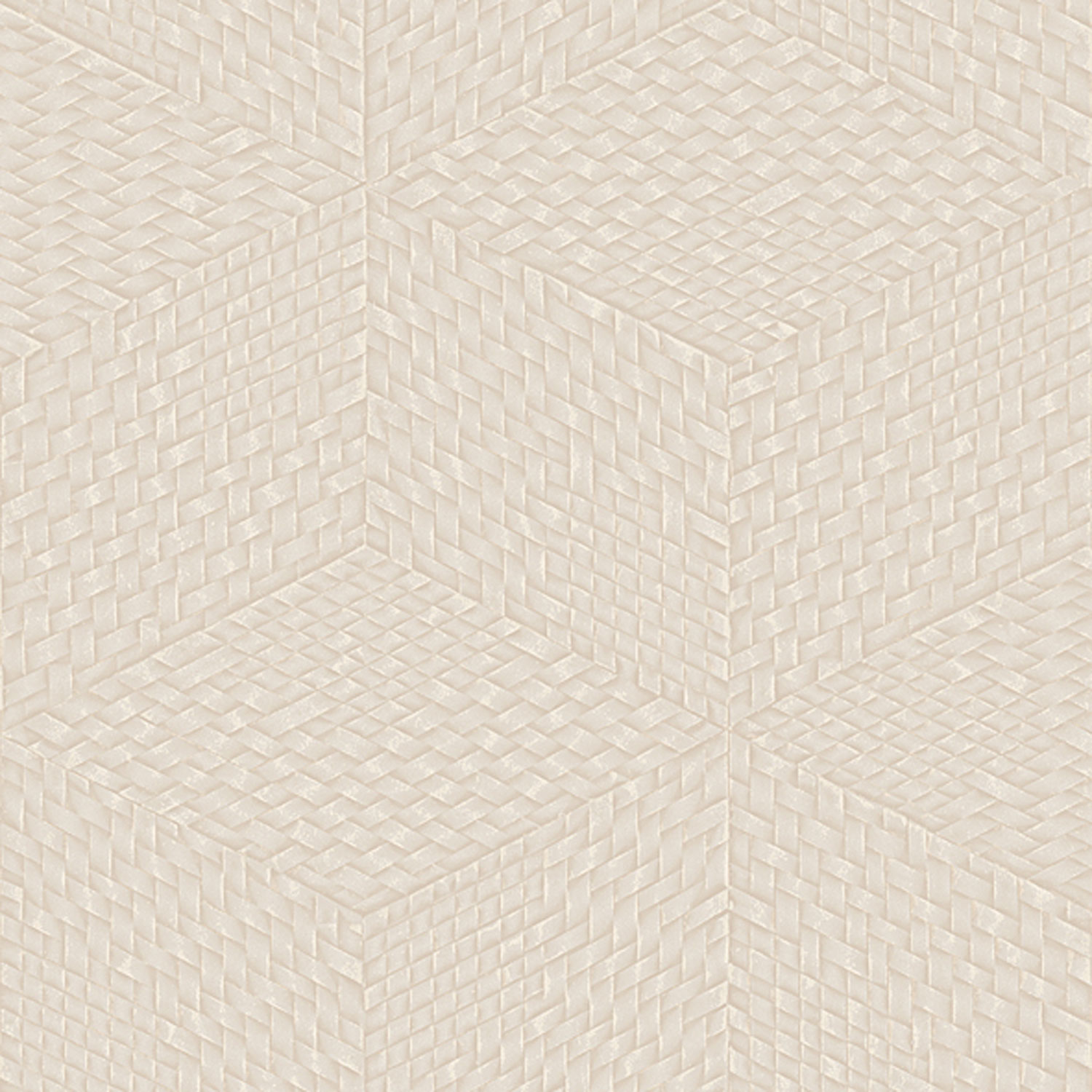 Beige geometrische 3D-Tapete, TP422953, Exclusive Threads, Design ID