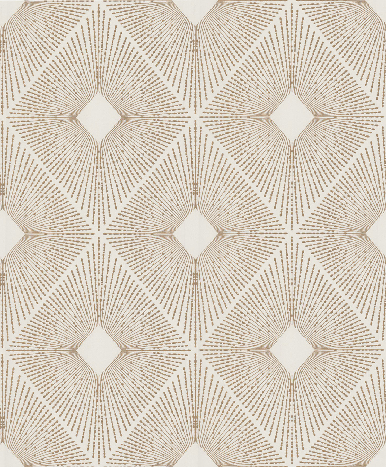 Geometrische Tapete in Creme und Gold, NW3592, Modern Metals, York