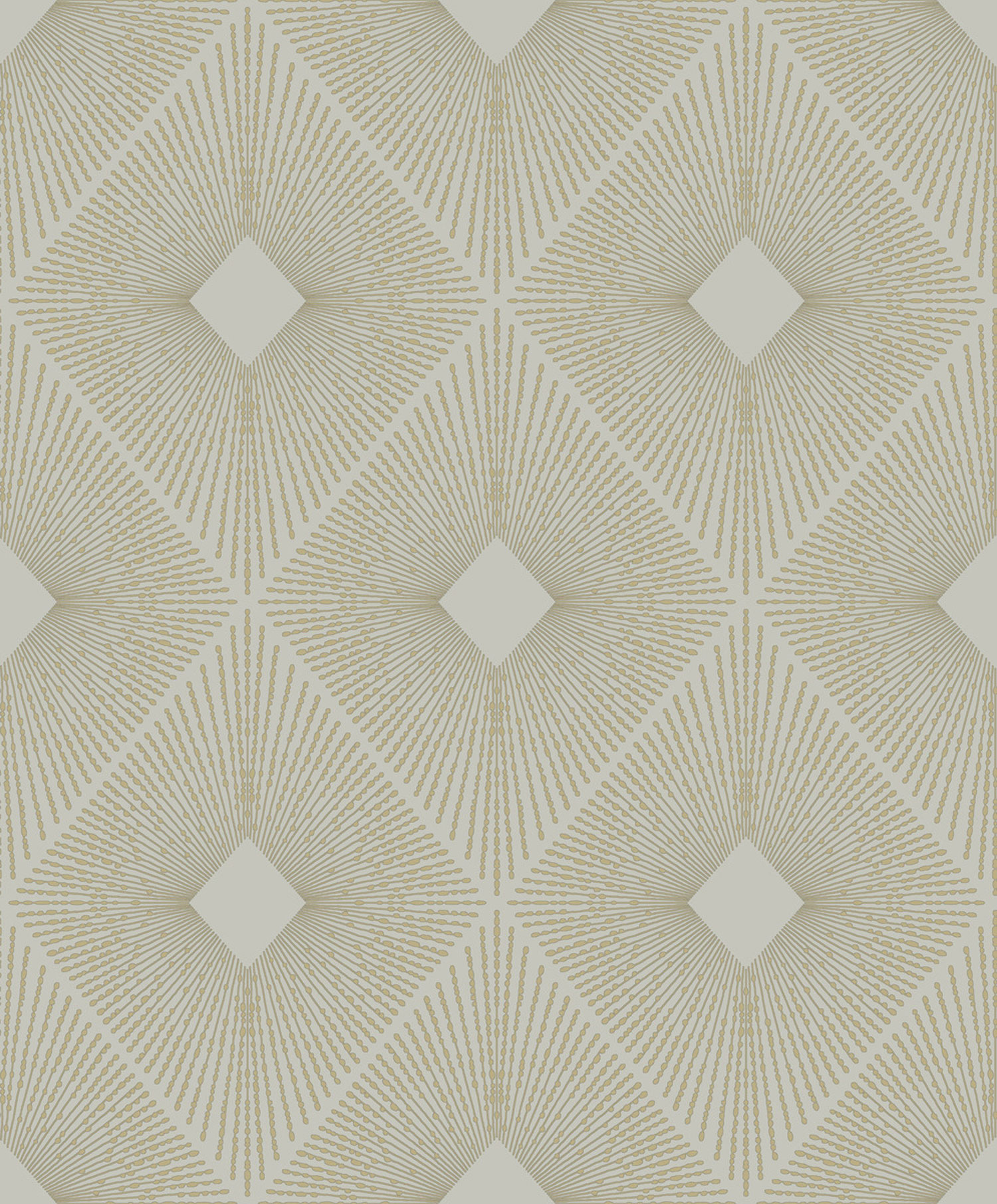 Geometrische Tapete in Grau und Gold, MD7133, Modern Metals, York