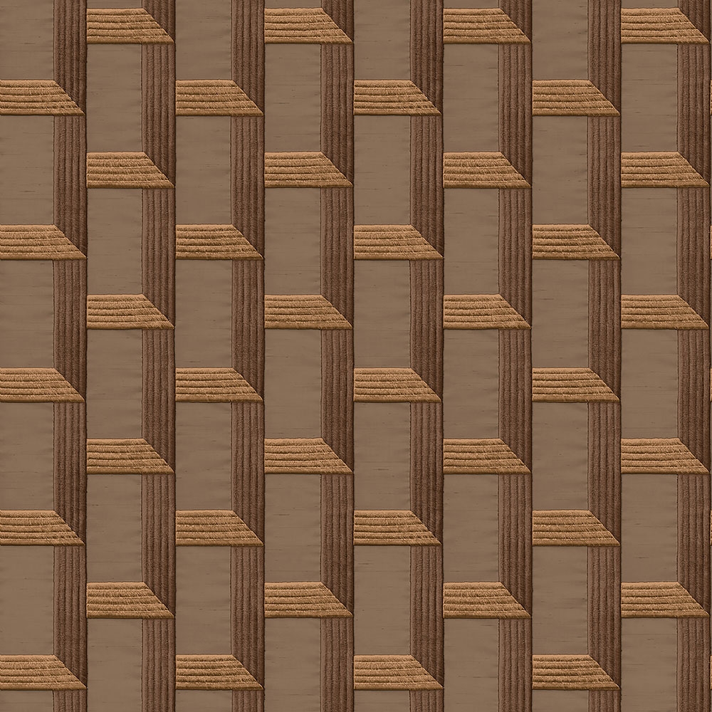Geometric 3D non-woven wallpaper with a vinyl surface DE120074, Wallstitch, Design ID