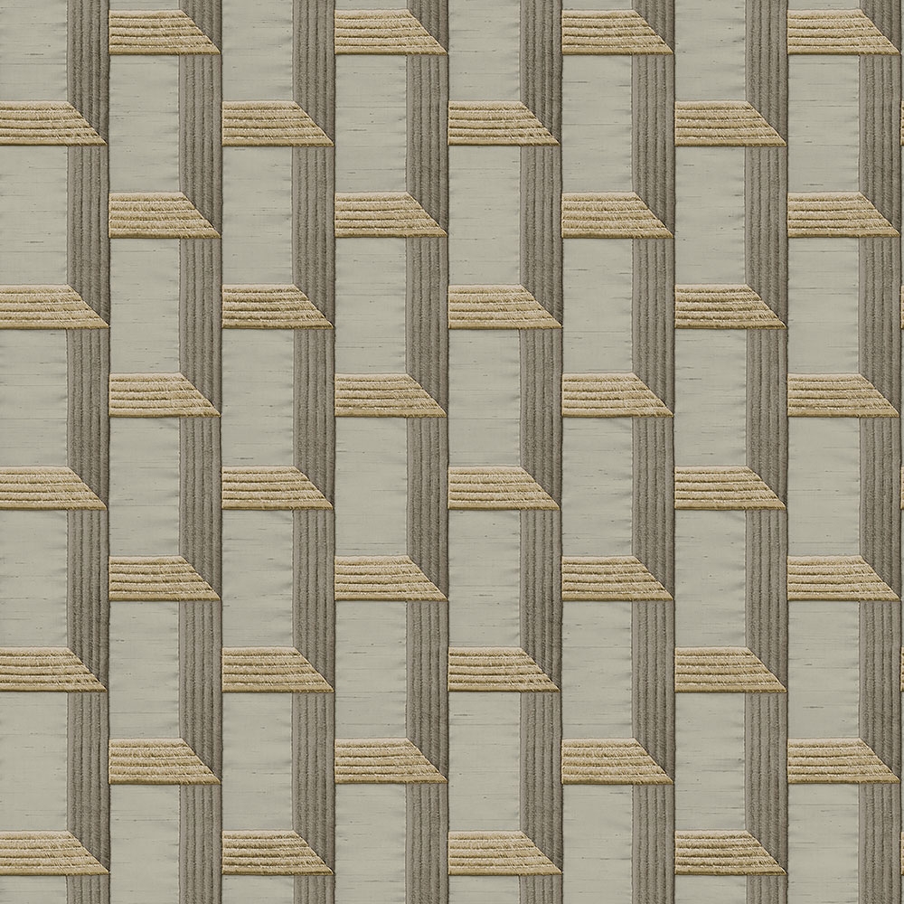 Geometric 3D non-woven wallpaper with a vinyl surface DE120073, Wallstitch, Design ID