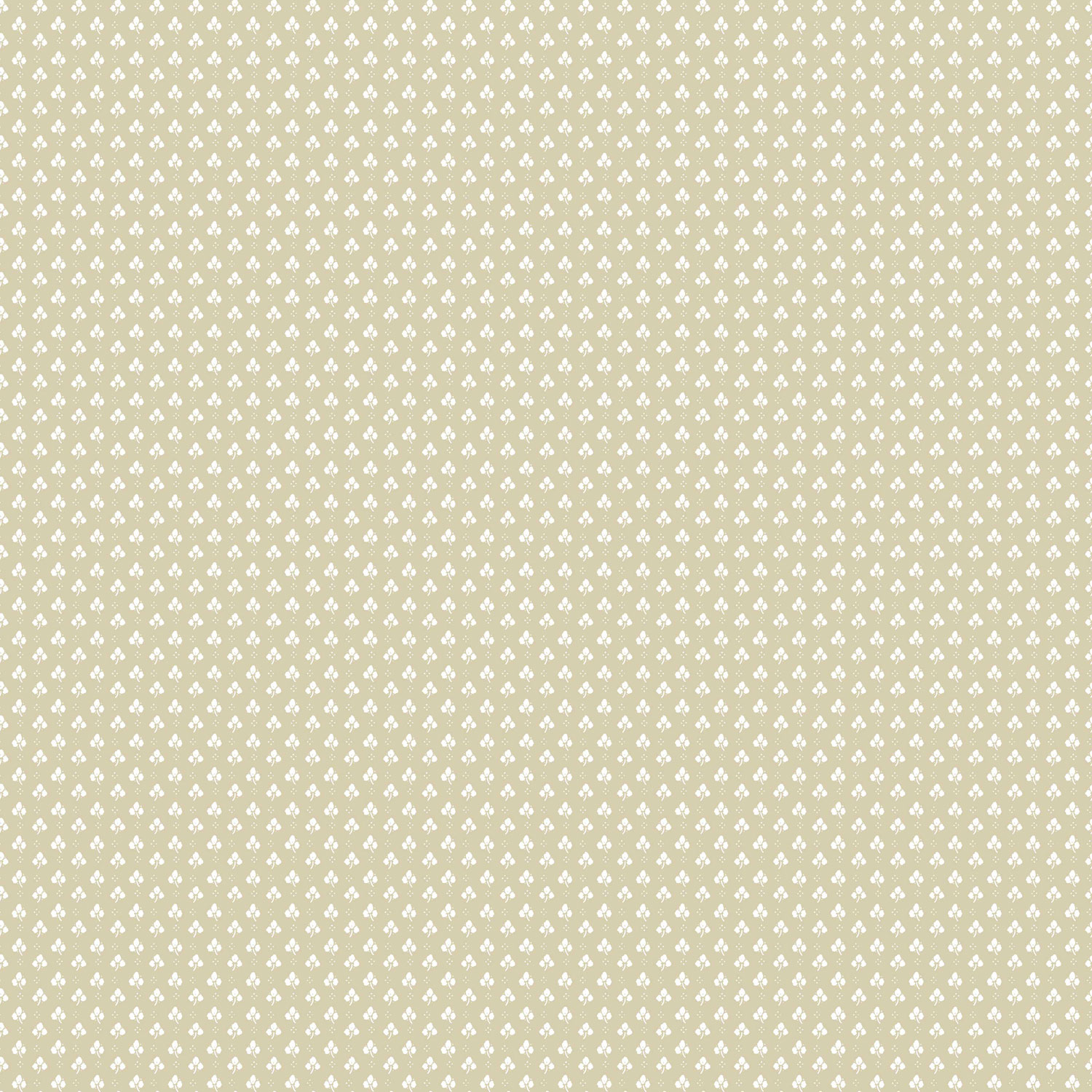 Ockerfarbene Vliestapete mit weißen Blättern, 12362, Fiori Country, Parato