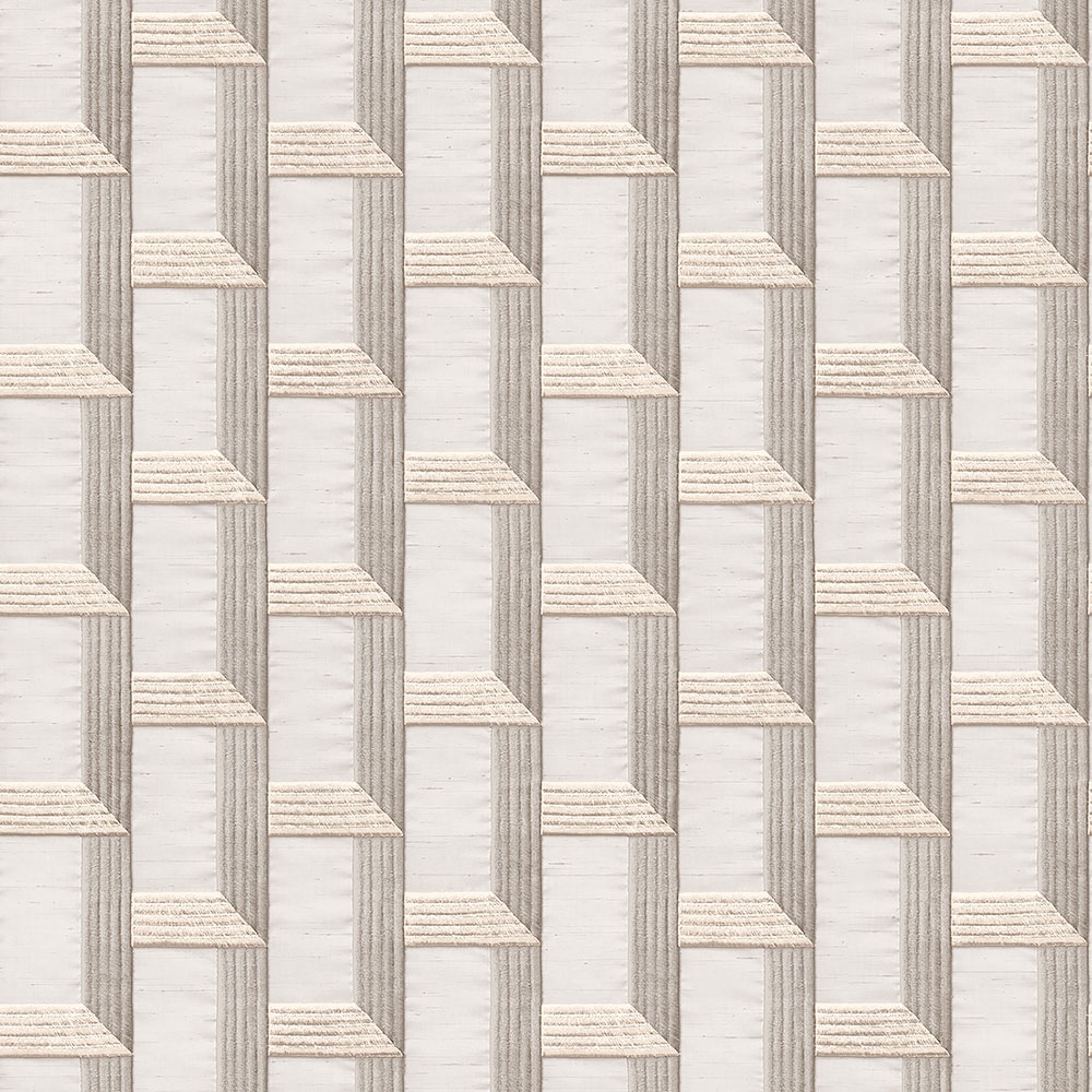 Geometric 3D non-woven wallpaper with a vinyl surface DE120072, Wallstitch, Design ID
