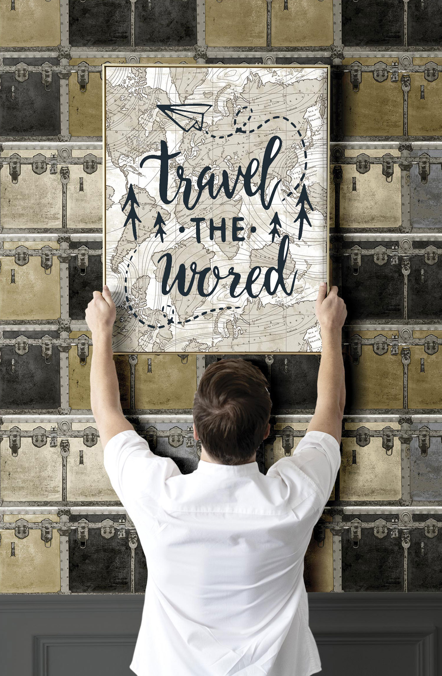 Vliestapete, Truhen, 16642, Friends & Coffee, Cristiana Masi by Parato