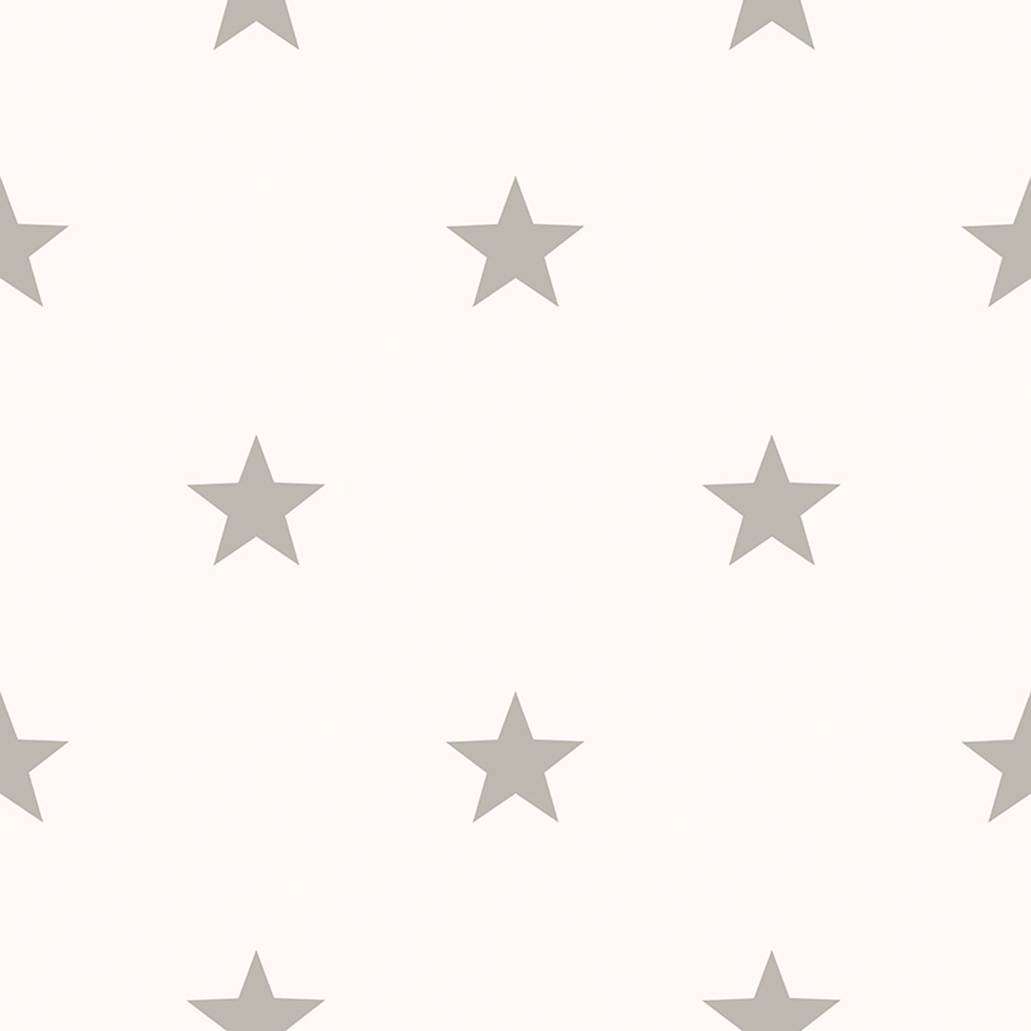 Weiße Vliestapete, silberne Sterne, 16646, Friends & Coffee, Cristiana Masi by Parato