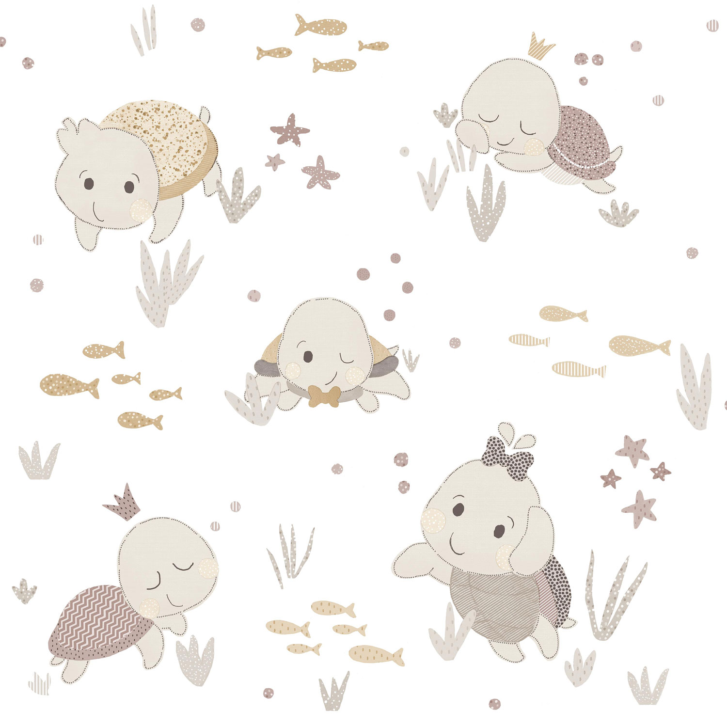 Kindertapete, Wasserschildkröten, 14850, Happy, Parato