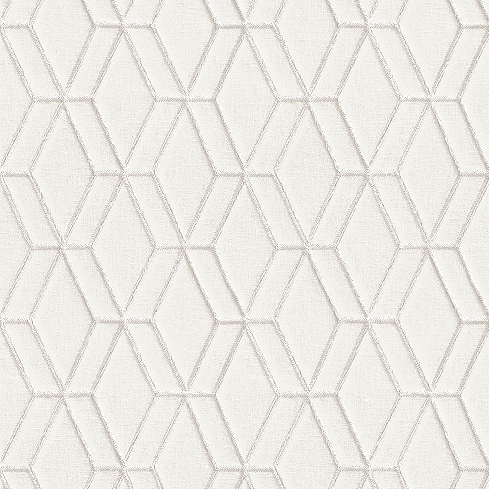Non-woven geometric wallpaper with a vinyl surface DE120061, Wallstitch, Design ID