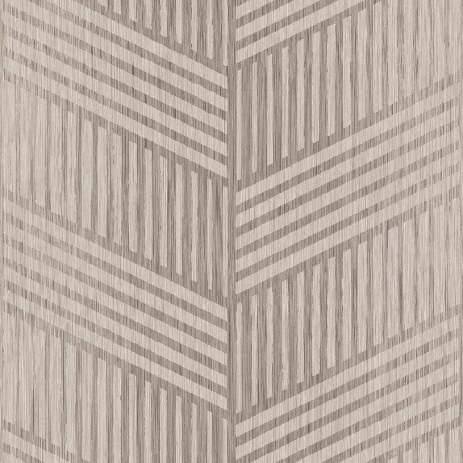 Grau-beige Vliestapete, geometrisches Muster, 24481, Textum, Cristiana Masi by Parato