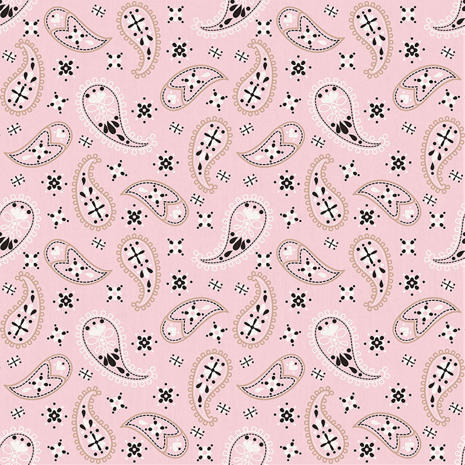 Rosa Vliestapete mit Ornamenten, 16629, Friends & Coffee, Cristiana Masi by Parato