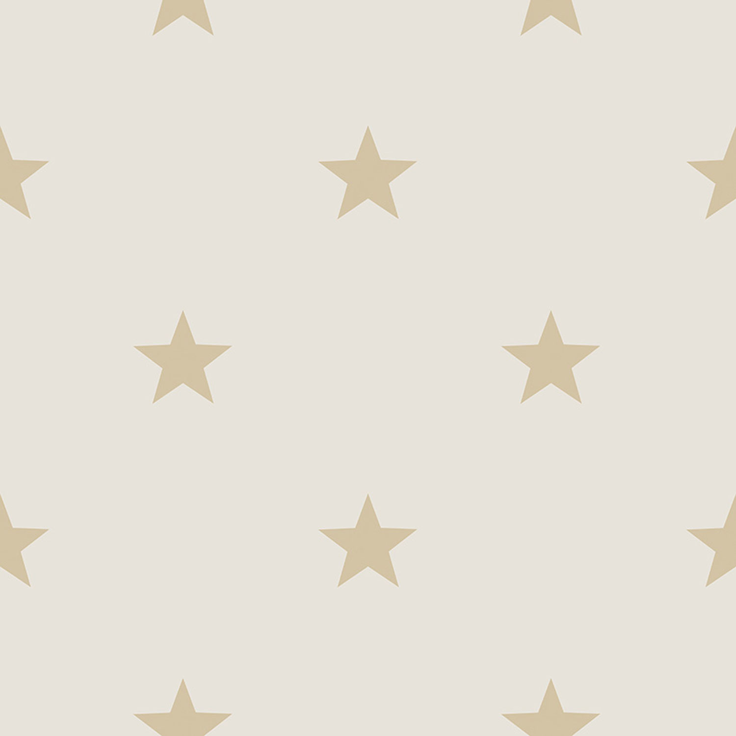 Cremefarbene Vliestapete mit goldenen Sternen, 16648, Friends & Coffee, Cristiana Masi by Parato