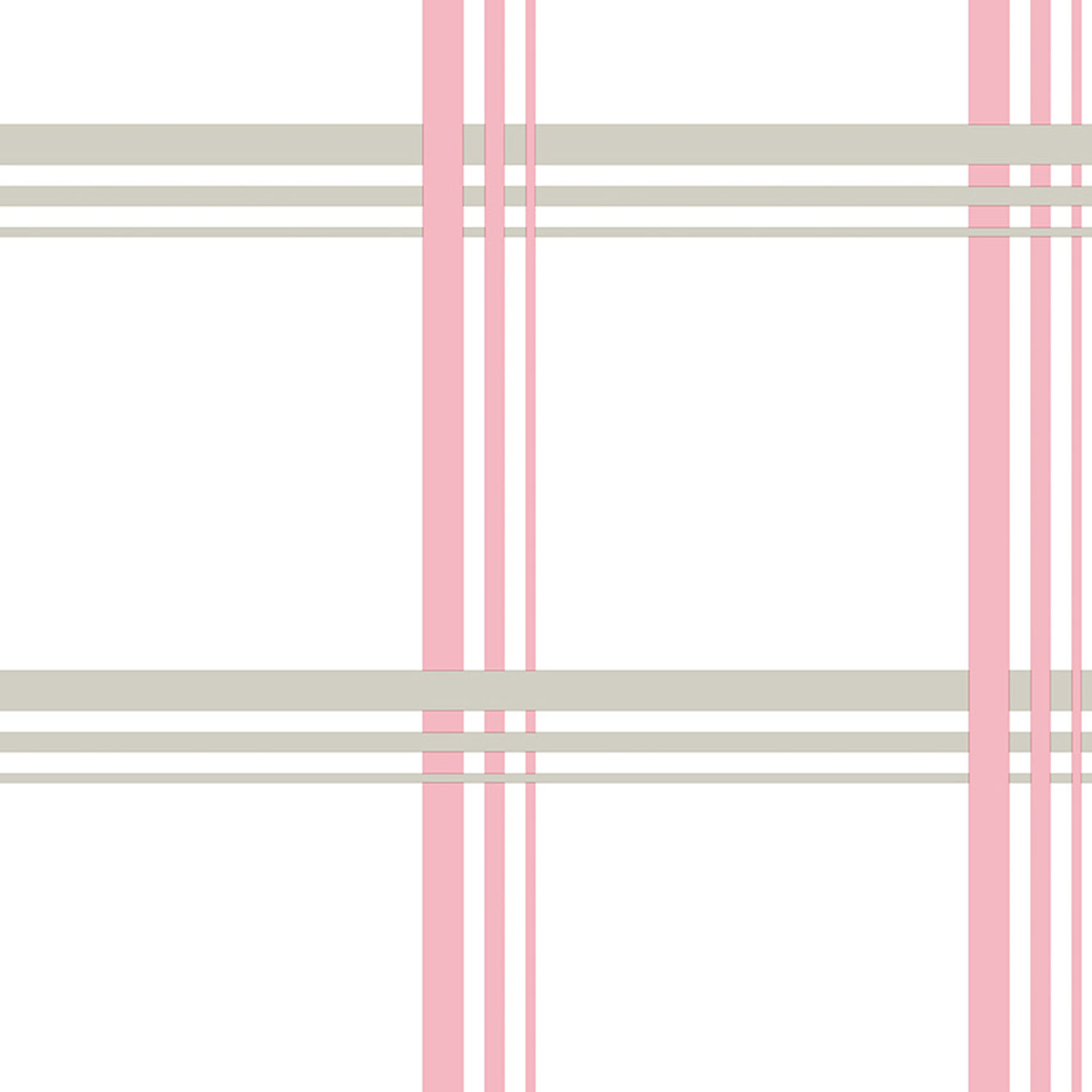 Goldrosa Vliestapete, kariert, 16664, Friends & Coffee, Cristiana Masi by Parato