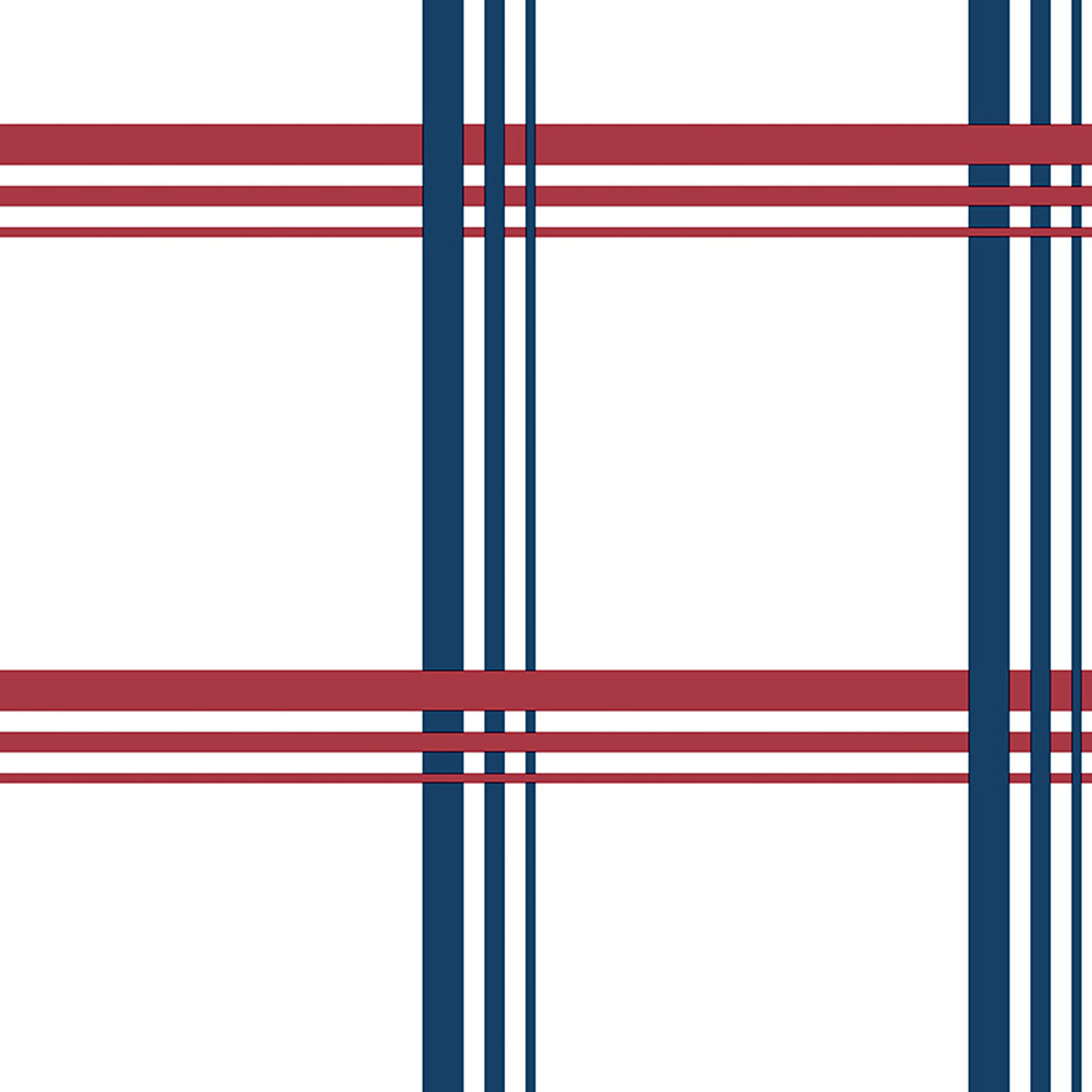 Blau-rote Vliestapete, kariert, 16665, Friends & Coffee, Cristiana Masi by Parato