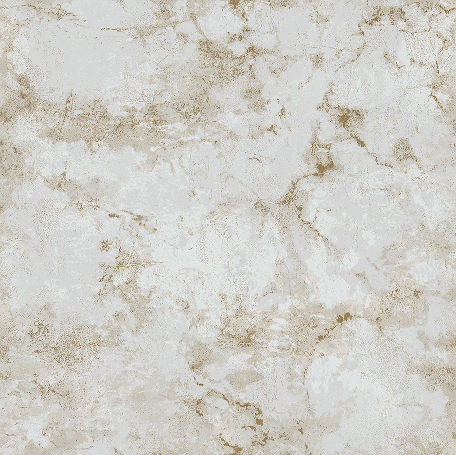 Graugoldene Vliestapete, Stuck, Beton, 16681, Friends & Coffee, Cristiana Masi by Parato