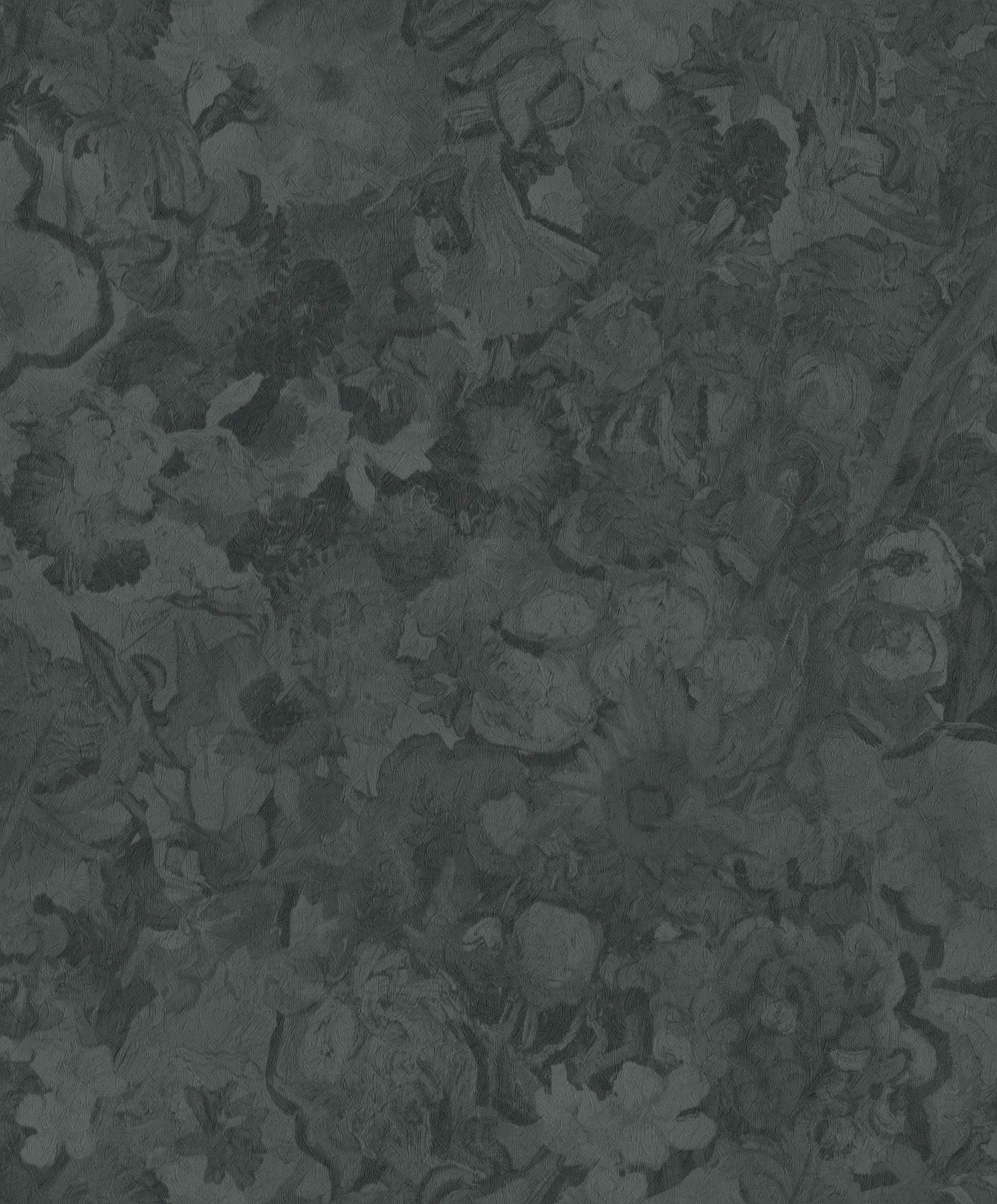 Grüne Luxustapete mit Blumen, 5028472, Van Gogh III, BN Walls