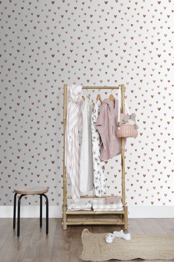 Vliestapete, Herzen, 139360, To the Moon and Back, Esta Home