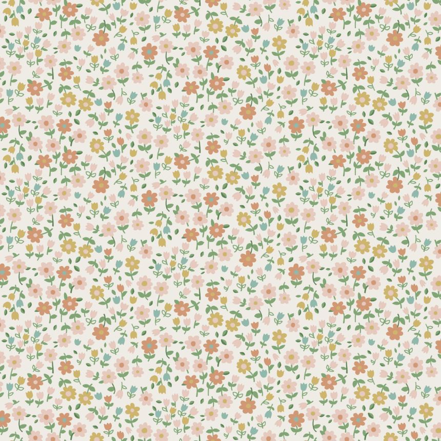 Blumentapete für Kinder, 139467, To the Moon and Back, Esta Home